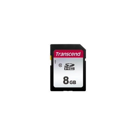 Transcend 300S - flashminnekort - 8 GB - SDHC
