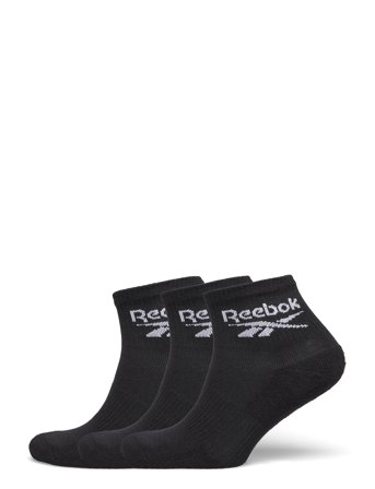 Reebok Performance Sock Ankle With Half Terry - Black - 43-45