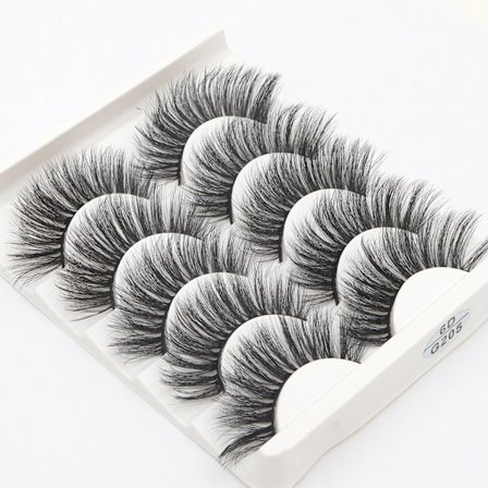 5 paria tekoripsiä - 6D tekominkki - G205