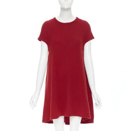 Balenciaga Vintage - Vintage Klänningar - Röd - Dam - Storlek: S, Dam, Storlek: S