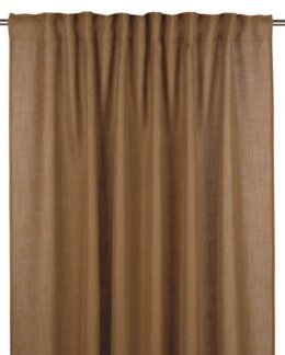 Multibandslängd Brooklyn enfärgad linnelook 2-pack - 140x280 cm - Fondaco