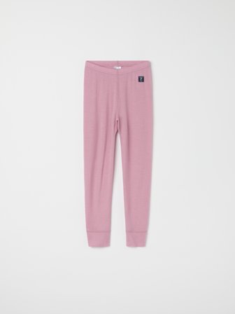 Polarn O. Pyret - long johns in merino wool - 50 - 56 - Childrenswear - pink