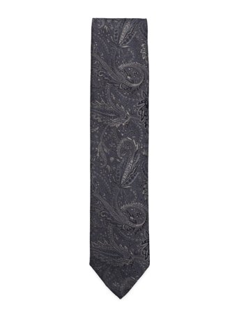 Lindbergh Black | Paisley Pattern Tie 7 Cm | ONE SIZE