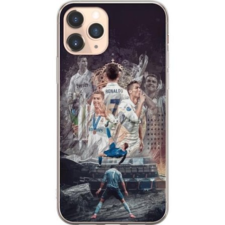 Yhteensopiva Puhelinkuori Apple iPhone 11 Pro Cristiano Ronaldo Al-Nassr Portugali ikoninen hyökkääjä ja kaikkien aikojen paras maalintekijä, jolla on