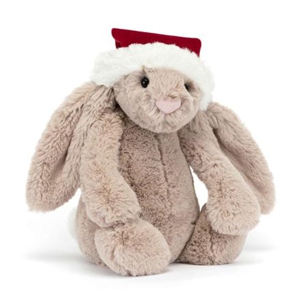 Jellycat Joulupupu Lelu 31cm, Pehmeä Juhlava Pehmopupu, Söpö Joululahja Lapsille ja Keräilijöille