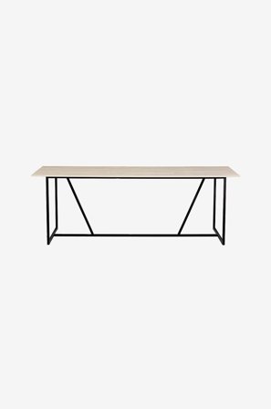 WOOOD - Ruokapöytä Silas - Harmaa - Ruokapöydät - - Homeroom