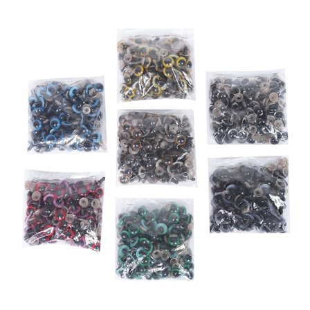 Säkerhetsglasögon i plast med tillbehör för plyschleksaker Dockor Teddy Docka 20MM