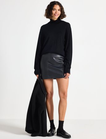 Lindex Skirt Cissi - Black - 38