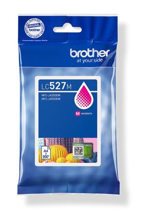 Brother LC527M Magenta standard ink cartridge, yield up to 900 pages