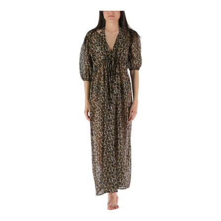 MC2 Saint Barth Maxi Dresses , Bruin , Dames , Maat: M Maxi jurken