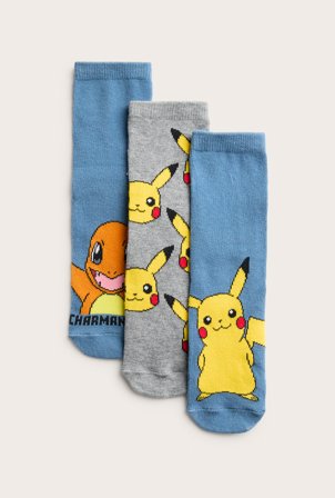 Kappahl | Strumpor 3-pack Pokémon | Blå