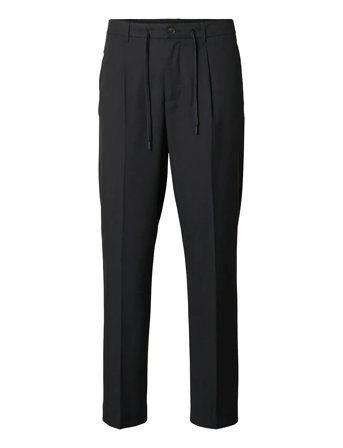Selected | Slh190-Reg Tapered Leroy Pleat Pant Noos | L
