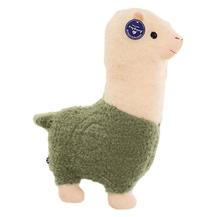 Kreativ rolig alpacka docka plyschleksak söt docka kudde trasa docka födelsedagspresent för flickor(Vattenmelon)