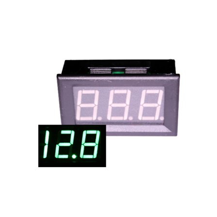 Amperemätare 10A DC med Digital grön display amp