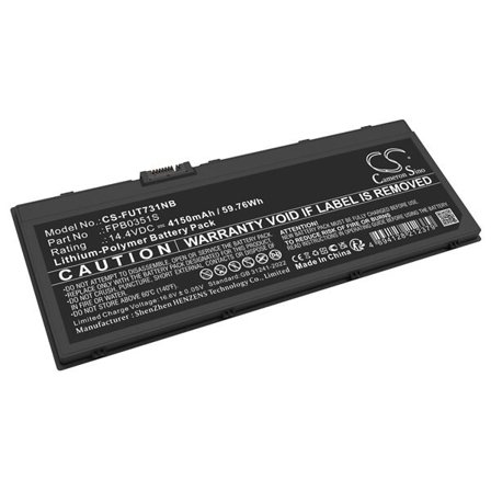 Batteri till Notebook, Bärbar dator för Fujitsu LIFEBOOK U7311, LifeBook U7310
