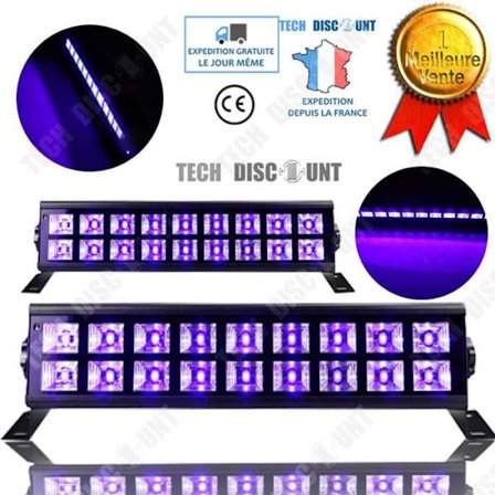 LED-ljusslinga - TD - UV - 18W - Lila - Inomhus - Fjärrkontroll