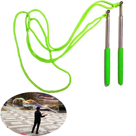 Kæmpe Sæbeboble Stav til Børn Voksne Udendørs Indendørs Sommerfest Sjov