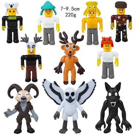 99 Nights Håndlavet Hjortefigur Virtuelt Overlevelsesspil Perifer Dukke Model Ornament 99 Nights Sæt B (10 designs)