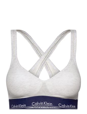 Lift Bralette Lingerie Bras & Tops Soft Bras Tank Top Bras Hvid Calvin Klein