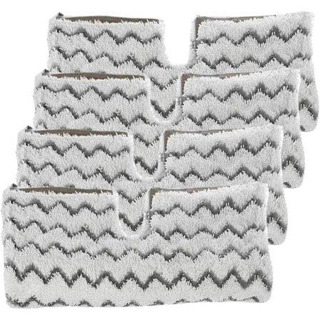 4-pakning S6003UK Pads Erstatning Shark Steam Mop S6001UK S6003UK Klikk n' Flip Ledningsdrevet Steam Pocket Mop