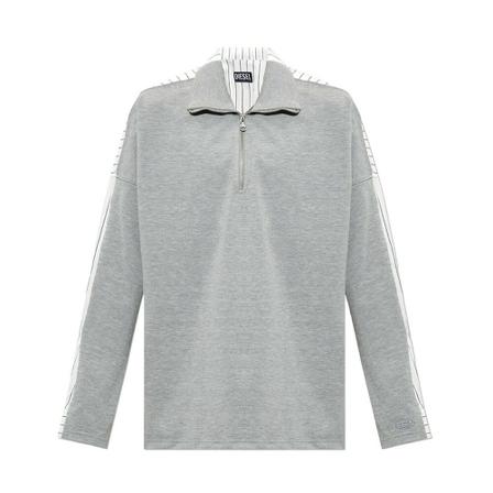 Diesel Sweatshirts & Hoodies , Grijs , Heren , Maat: S