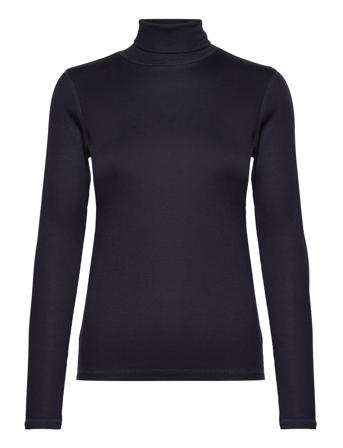 Ancona Ls Roll Neck T-shirts & Tops Long-sleeved Marineblå Daily Sports*Betinget Tilbud