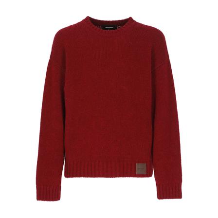 Dsquared2, Sweater Czerwony, Mężczyzna, Rozmiar: L