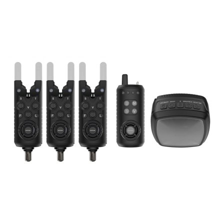 Sonik Gizmo2 Alarm Set 3+1 + Bivvy Lamp