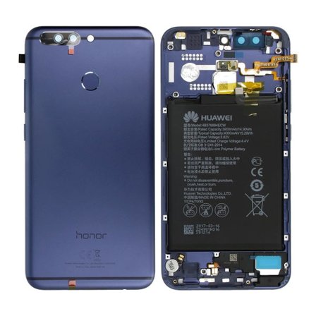 Honor 8 Pro Baksida Original - Blå