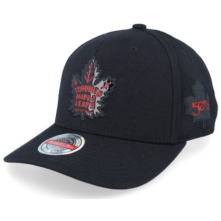 Mitchell & Ness - NHL Zwart adjustable Cap - Hatstore Exclusive x Toronto Maple Leafs Infa Red Black Adjustable @ Hatstore