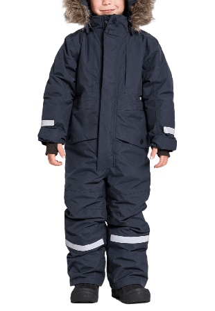 Didriksons Björnen Kids Coverall Ytterplagg Unisex Blå 120