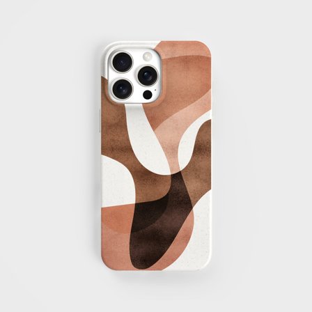 Eco-Friendly PLNTPRTCT Phone Case Teal Blush, Made with Plants, iPhone 16 Pro Max
