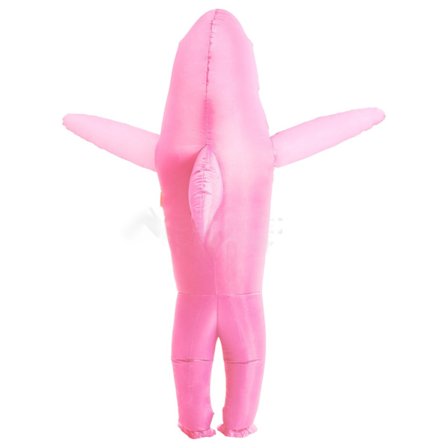 {xjxj} Halloween Party Kostume Sjov Dukke Oppustelig Kostume Jule Scene Show Festival Kostume Cosplay Haj Rosa-Xin Shark pink Shark pink Shark pink