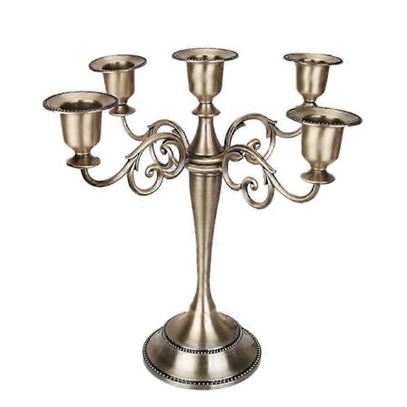 Metall 3/5-armad Ljusstake Romantisk Middag Högtid Bröllopsdekor