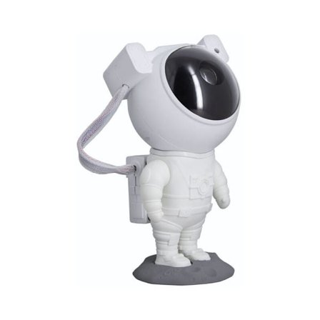 Vit LED-projektor, USB-kabelansluten, 100 cm kabel