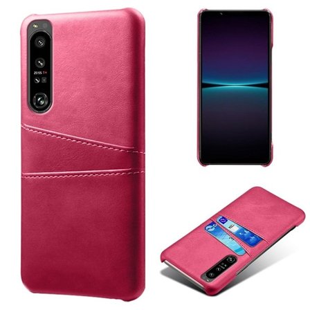Sony Xperia 1 IV skal med korthållare - Rosa