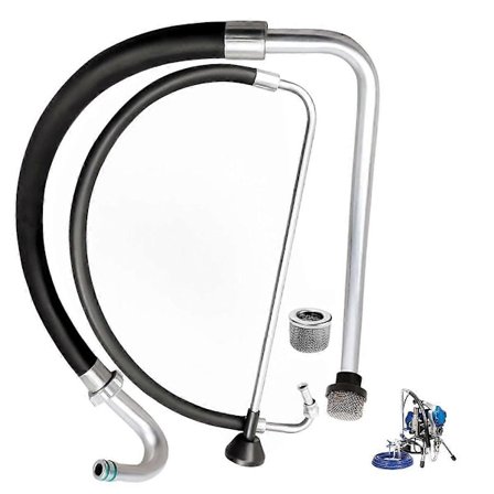 390 395 490 495 595 Airless malersprøjte sugekopslange og returløbslinjesæt til T300 500 Airless malersprøjte