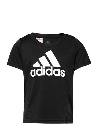 Adidas Designed To Move T-Shirt T-shirts Sports Tops Musta Adidas Performance