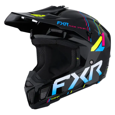 Casco Cross FXR Clutch Bambino 26 Rave M