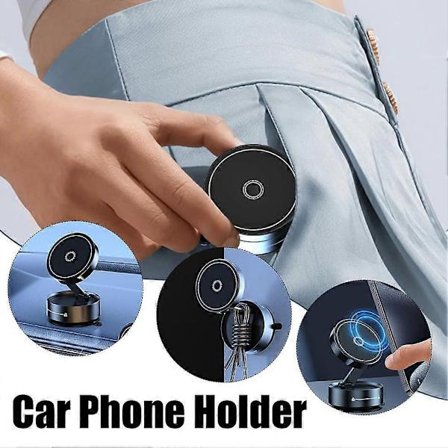 Telefonholder med sugekop, 360° justerbar telefonholder med sugekop