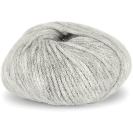 Du Store Alpakka Garn Pus Lys-Grå-Melert 4011, 50g