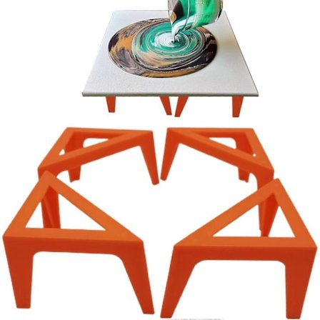 Lærredsmaleri Stativer | Malingshældningsstativer | Lærredsstøtte Risers Kabinet (FMY)