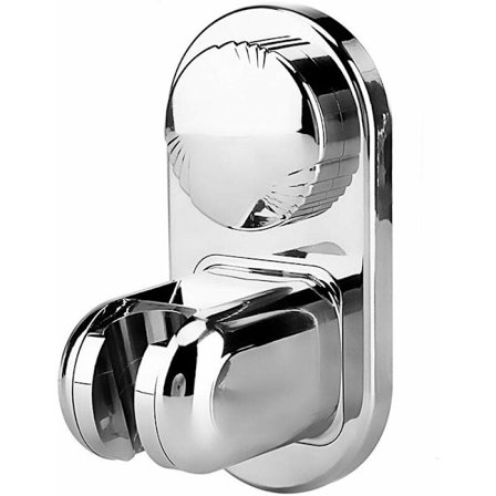 Stor sugekop bruseholder med sugekop, 5 justerbare vinkeltilstande, håndbruser vægbeslag