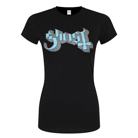 Ghost Womens/Ladies Keyline Logo Skinny T-Shirt XXL Svart/Blå/