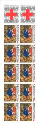 Frankrig 1987 - Røde Kors frimærkehæfte YT 2036 - Postfrisk