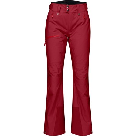Norrøna Women's Lofoten Gore-Tex Pants Women ski trousers Red S