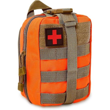 Taktinen ensiapulaukku, hätäselviytymispakkaus, ensiapulaukku sopii ulkoiluun, retkeilyyn, kiipeilyyn ja matkustamiseen
