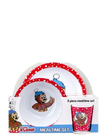 Rasmus Klump - 3 Pcs Mealtime Set Home Meal Time Dinner Sets Multi/patterned Barbo Toys