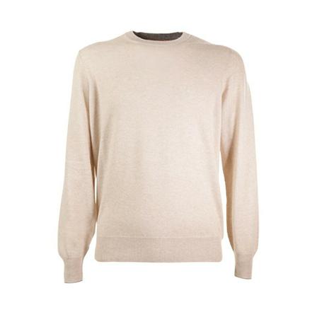Brunello Cucinelli, jumper Beige, Heren, Maat:M