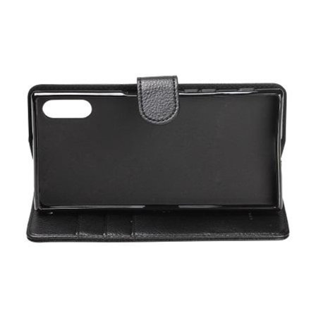 Sony Xperia XZ/XZS Plånboksfodral med Stativ - Svart